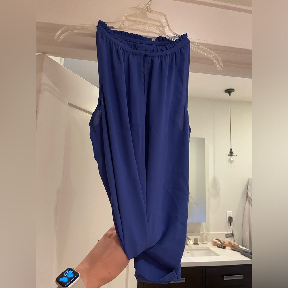 Jcrew blouse - pretty blue